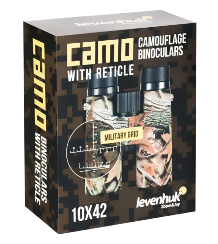 Levenhuk Camo Rind 10x42 Binoculars with Reticle