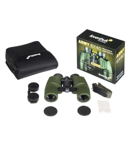 Levenhuk Army 8x40 Binoculars with Reticle
