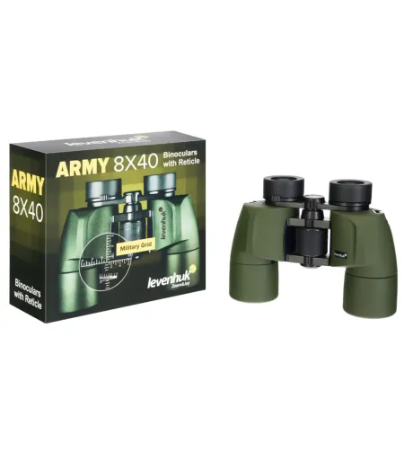 Levenhuk Army 8x40 Binoculars with Reticle