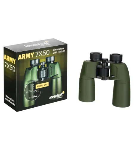 Levenhuk Army 7x50 Binoculars with Reticle