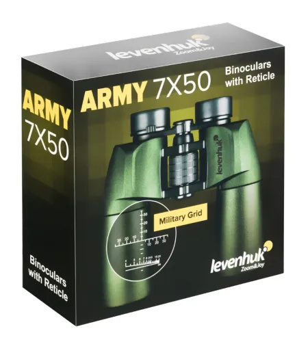 Levenhuk Army 7x50 Binoculars with Reticle