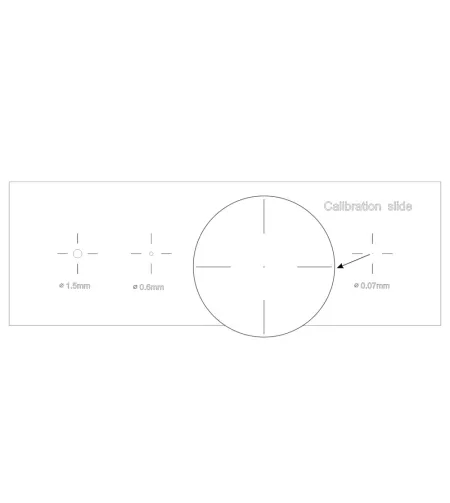 Kalibravimo stiklelis Levenhuk 2