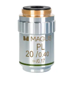 MAGUS MP20 20x/0.40 ∞/0.17 Infinity Plan achromatinis objektyvas