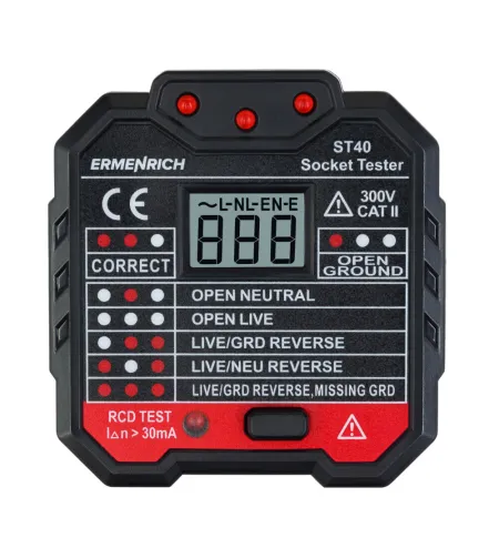 Ermenrich Zing ST40 Socket Tester