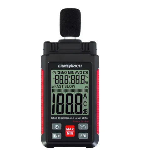 Ermenrich Seek DS20 Digital Sound Level Meter