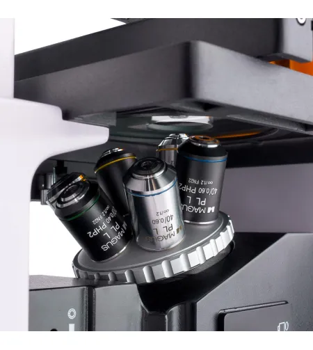 Fluorescencinis invertuotas skaitmeninis mikroskopas MAGUS Lum VD500 LCD