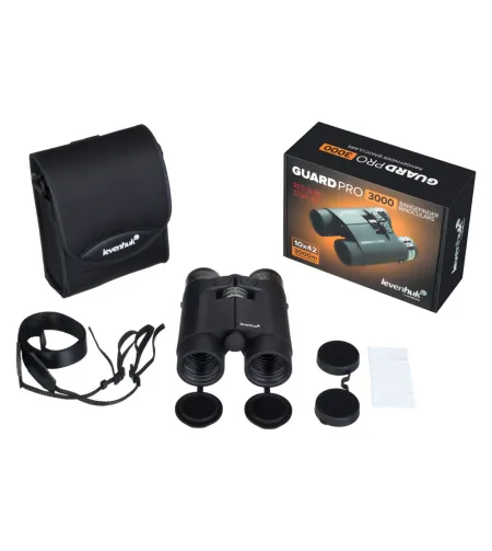 Levenhuk Guard PRO 3000 žiūronai su nuotolio ieškikliu