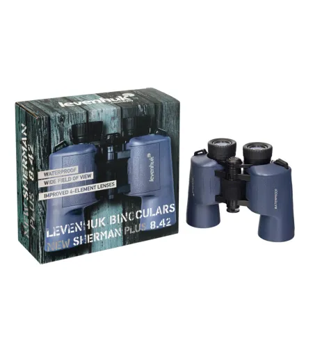 Levenhuk New Sherman PLUS 8x42 Binoculars