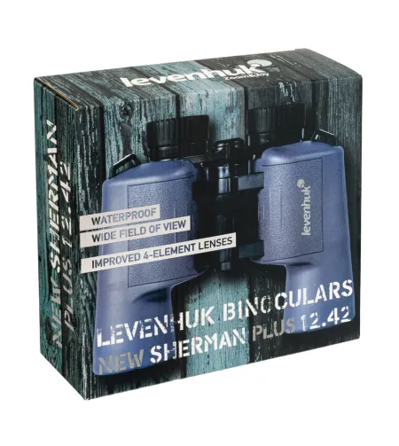 Levenhuk New Sherman PLUS 12x42 Binoculars
