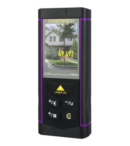 Ermenrich PRO LR100 lazerinis matuoklis, su kamera