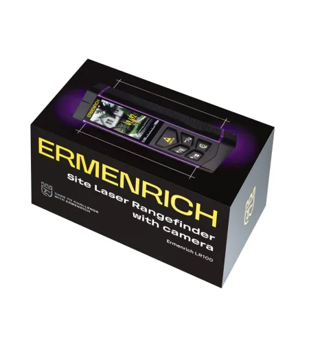 Ermenrich PRO LR100 lazerinis matuoklis, su kamera