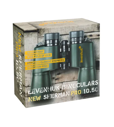 Levenhuk New Sherman PRO 10x50 Binoculars