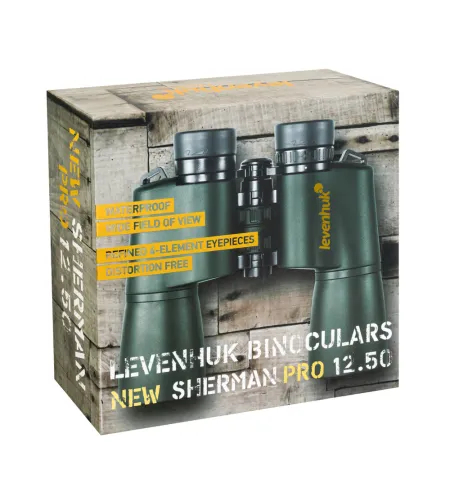 Levenhuk New Sherman PRO 12x50 Binoculars