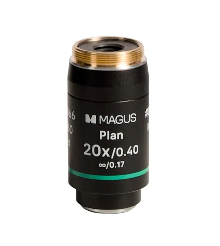MAGUS 20PL60 Plan 20х/0.40 ∞/0.17 H60mm Objective