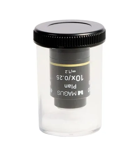 MAGUS 10PL60V Plan 10х/0.25 ∞/1.2 H60mm Objective