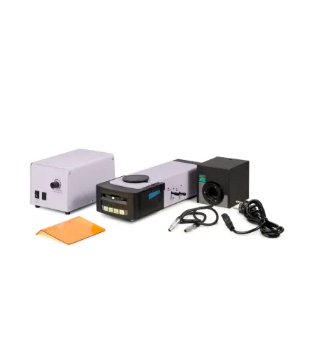 MAGUS Epi-FL04 LED Epi-fluorescencinis priedas, fluorescenciniai filtro kubeliai FITC/TRIT