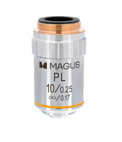 MAGUS MP10 10x/0,25 ∞/0,17 Begalybės objektyvas