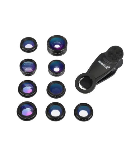 Levenhuk Lens S10 Smartphone Lens Set