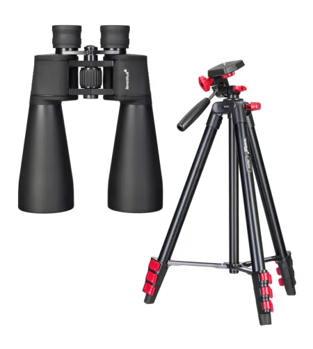 Levenhuk Bruno BASE 15x70 Binoculars and Tripod Set