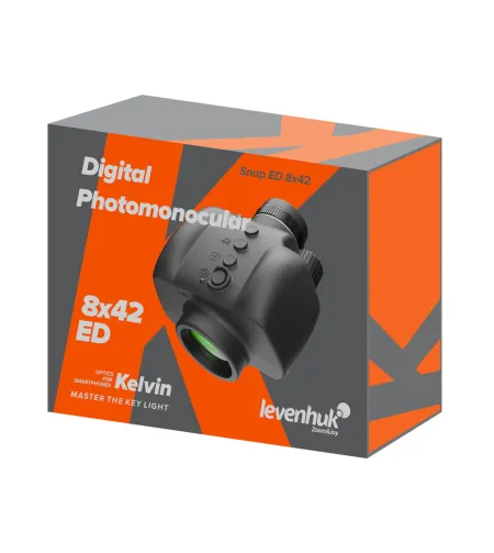 Levenhuk Kelvin Snap ED 8x42 Digital Photomonocular