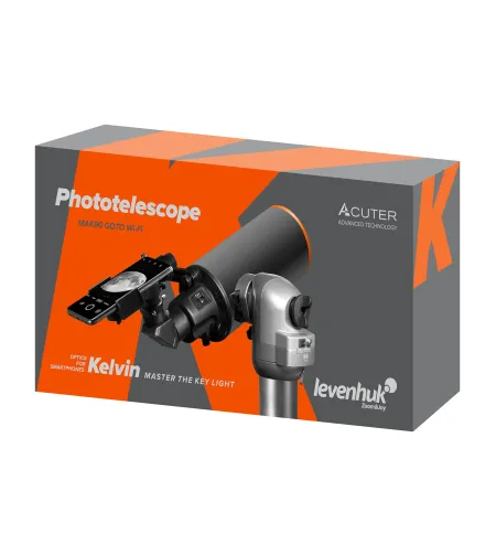 Levenhuk Kelvin MAK90 AZ GOTO Wi-Fi Phototelescope