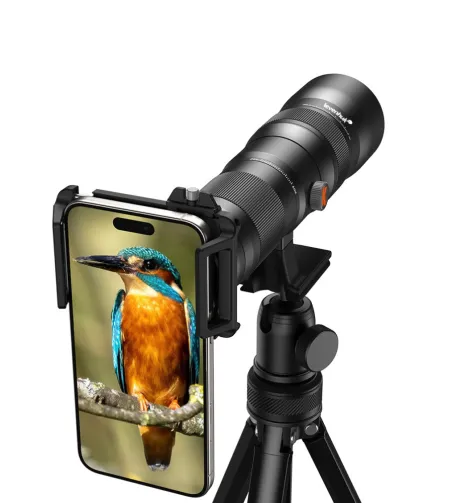 Levenhuk Kelvin TLC50 išmaniojo telefono teleokuliaro rinkinys