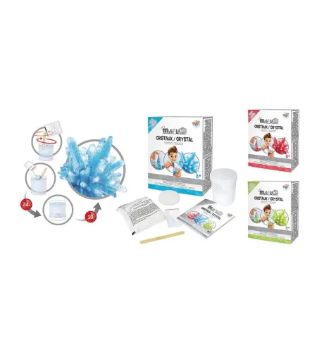 Experiment kit, Crystal, Buki Mini Lab