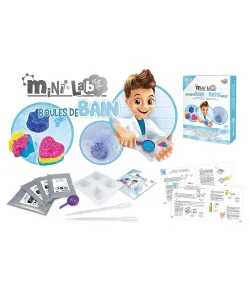 Eksperimentų rinkinys, Buki Mini Lab vonios kamuoliukai