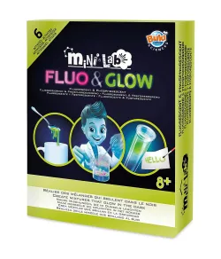 Buki Eksperimentinis rinkinys,  Mini Lab Fluo & Glow