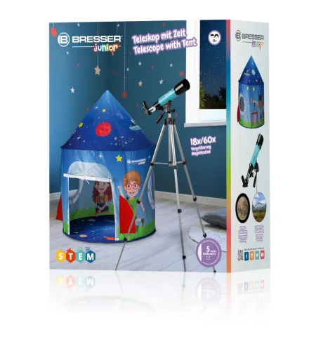 Telescope BRESSER JUNIOR 50/360 with tent