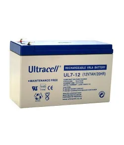 Švino baterija Ultracell UL7-12 (12V 7Ah 20HR) VRLA