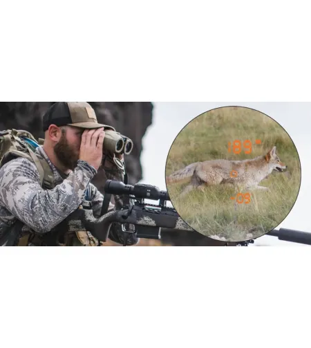 Lazerinis žiūronas su nuotolio ieškikliu ATN 10x42 LRF 2000