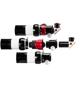 LUNT LS60MT/B1200R&P Multipurpose ED Telescope for Sun + Night-Sky