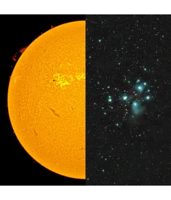 LUNT LS60MT/B600R&P Multipurpose ED Telescope for Sun + Night-Sky