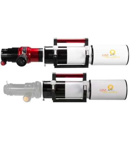 LUNT LS100MT/B1200R&P Многоцелевой телескоп АПО для Солнца + ночного неба