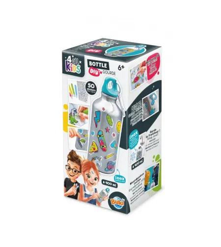 Buki DIY Water bottle + 3D Stickers