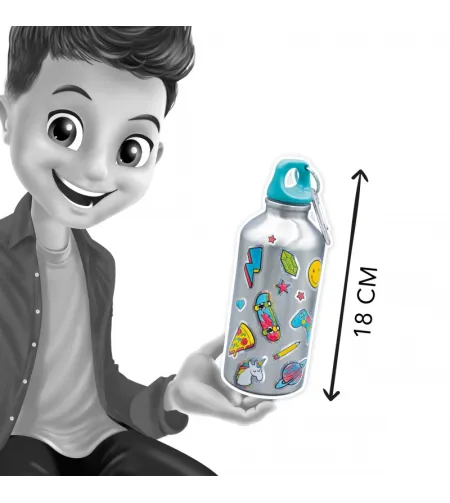 Buki DIY Water bottle + 3D Stickers