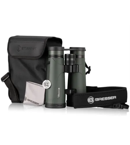 BRESSER Pirsch 10x50 žiūronai su faze danga