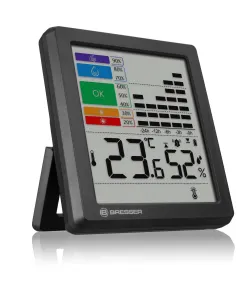 BRESSER Thermo-Hygrometer with Mould Alert
