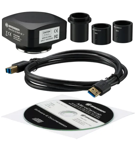 Камера для микроскопа BRESSER MikroCamII 9MP 4K 1 дюйм