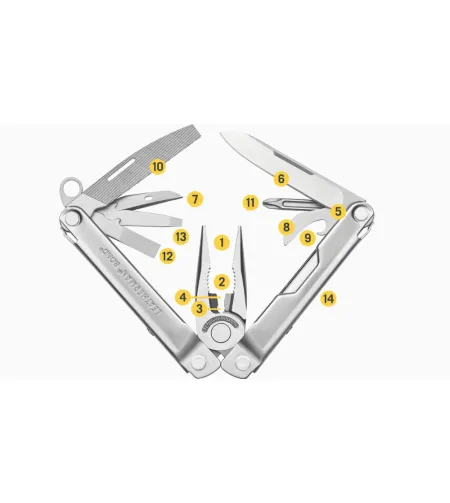 LEATHERMAN ĮRANKIS BOND nerūdijantis plienas