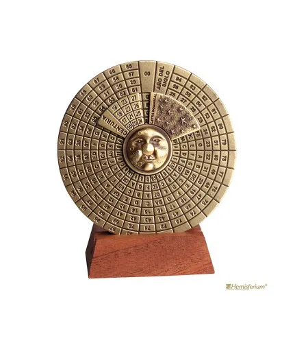 Hemisferium Disc perpetual calendar