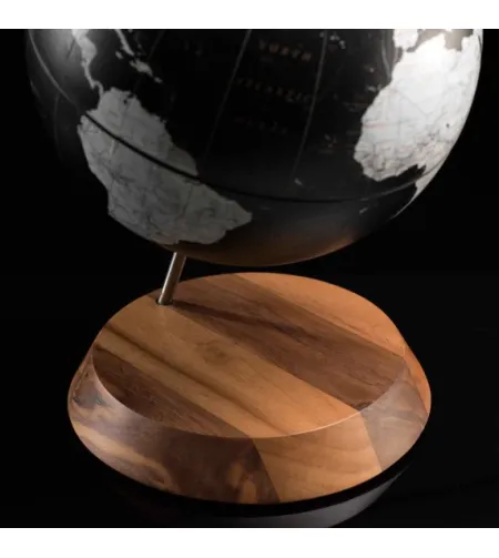 Desk globe Zoffoli with integrated wireless charging Bridge Black