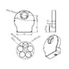 ZWO motorised Filter Wheel for 5x 1.25" or 5x 31 mm filters