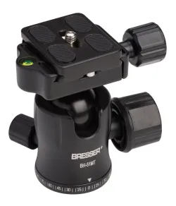 BRESSER BH-51MT Ball Head up to 10 kg with 1/4 Inch Tripod thread