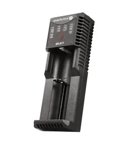 Everactive UC-100 Smart Charger 1x Li-Ion/LiFePo4/Ni-MH akumuliatoriaus įkroviklis