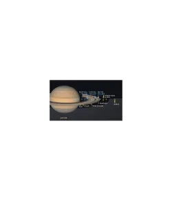 Planet Poster Editions Poster Saturn