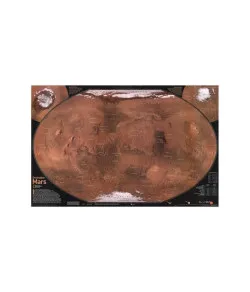 Плакат National Geographic Марс, красная планета