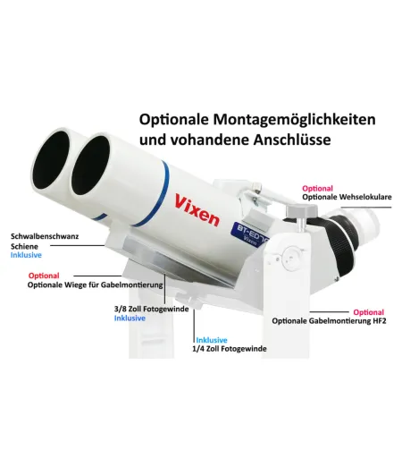 Vixen BT-81S-A Astronomijos žiūronai