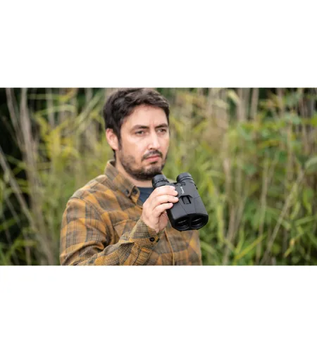 BRESSER 16x42 STABILIZER OIS žiūronai su vaizdo stabilizatoriumi